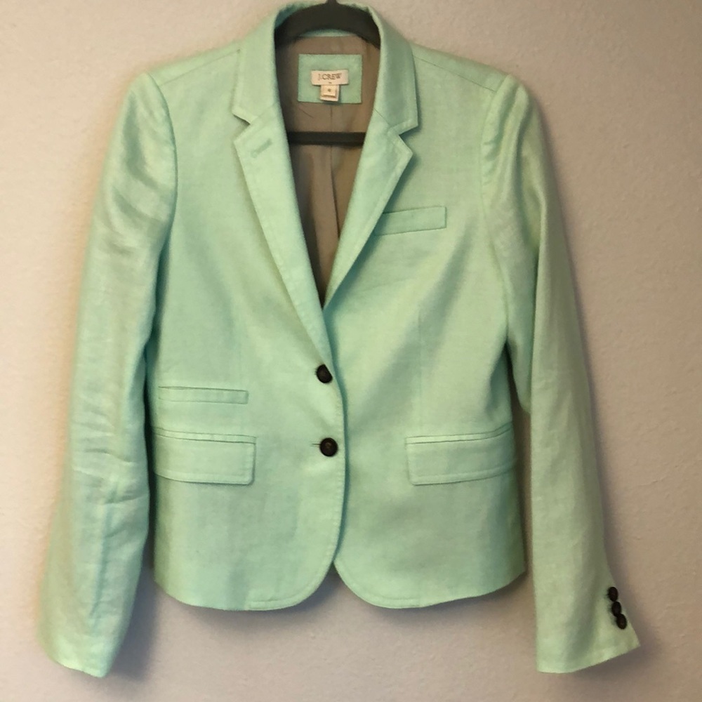 J CREW Linen Blazer